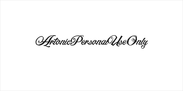 ArtonicPersonalUseOnly Logo