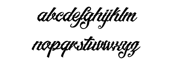 ArtonicPersonalUseOnly Font LOWERCASE