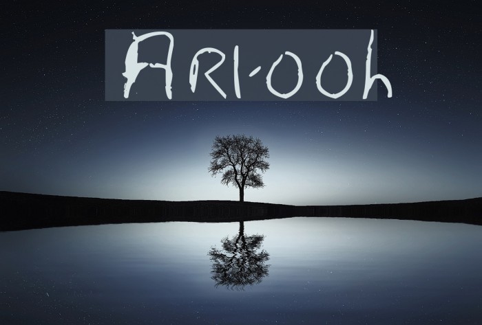 Artooh Font examples