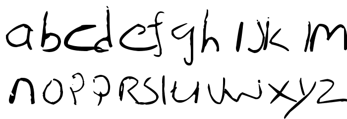 Artooh Font LOWERCASE