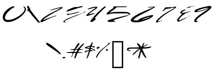 Artoxication_-_Stretch Font OTHER CHARS