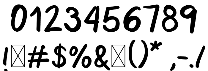 ArtritrisRegular Font OTHER CHARS