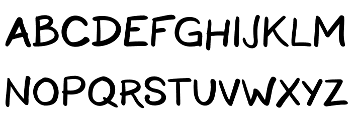 ArtritrisRegular Font UPPERCASE