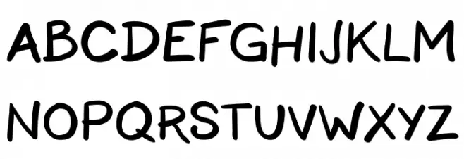 ArtritrisRegular 字体 大写