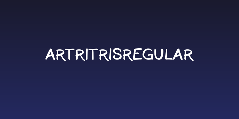 ArtritrisRegular Social Header