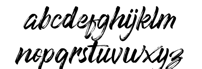 Artsender Personal Use Only Font LOWERCASE