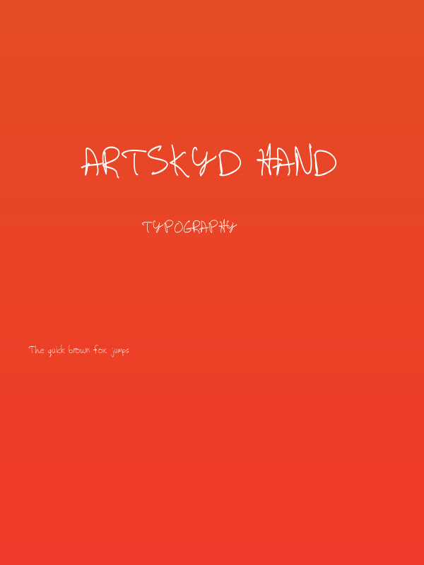 Artskyd Hand Poster