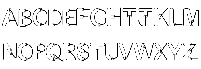 Artsy Fartsy Font LOWERCASE