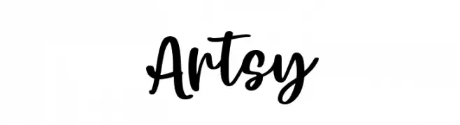 Artsy  免费字体下载
