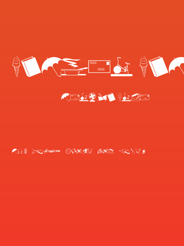 ArtsyParts Dingbats JL Poster