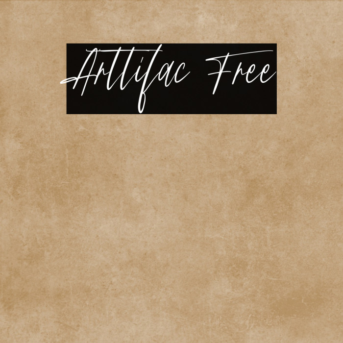 Arttifac Free Example 2