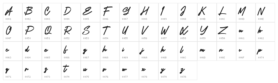 Arturia Free Character Map