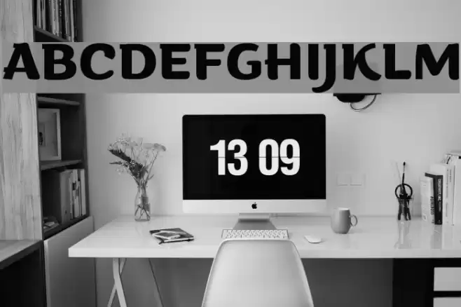 Arturo Trial Bold Font examples