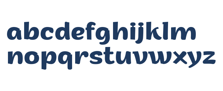 Arturo Trial Bold Lowercase