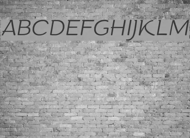 Arturo Trial ExtraLight Italic Example 2