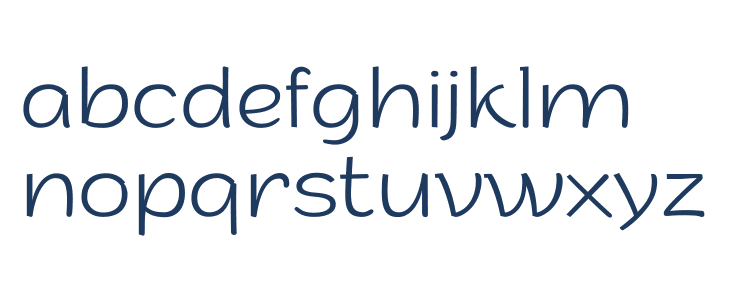 Arturo Trial ExtraLight Lowercase