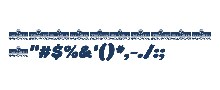 Arturo Trial Heavy Italic Other Characters