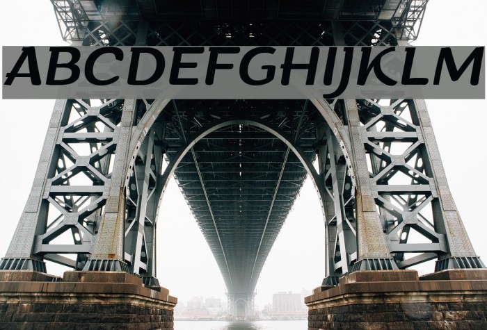 Arturo Trial Italic Font examples