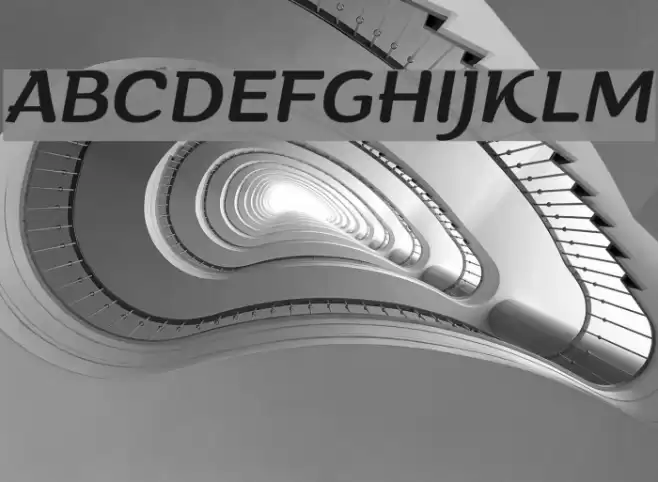 Arturo Trial Italic Font examples