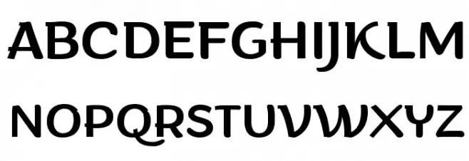Arturo Trial Regular 字体 大写