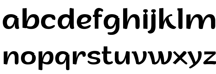 Arturo Trial Regular Font LOWERCASE