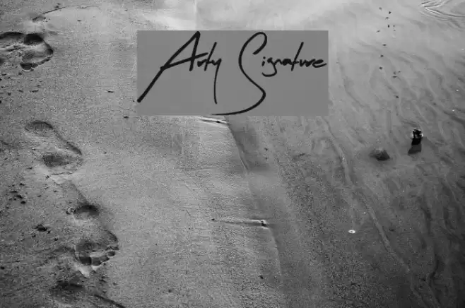 Arty Signature  examples