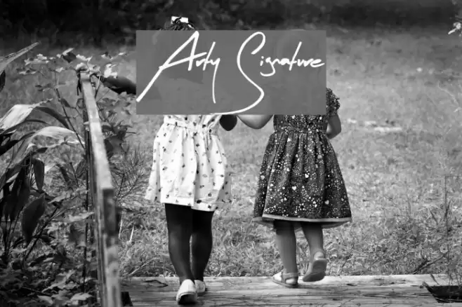 Arty Signature  examples