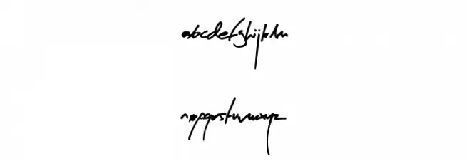 Arty Signature Fuentes MINÚSCULAS