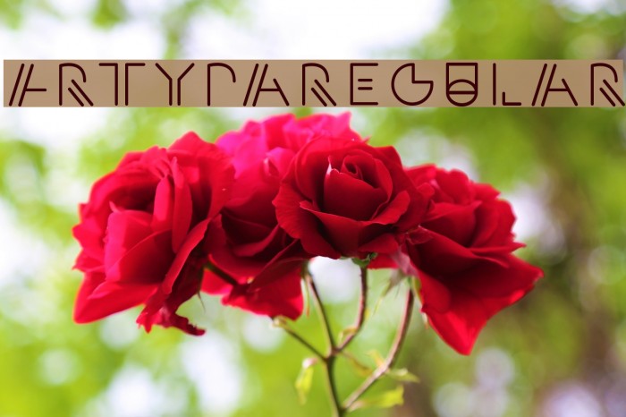 Artypa-Regular Font examples