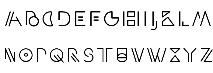 Artypa-Regular Font LOWERCASE