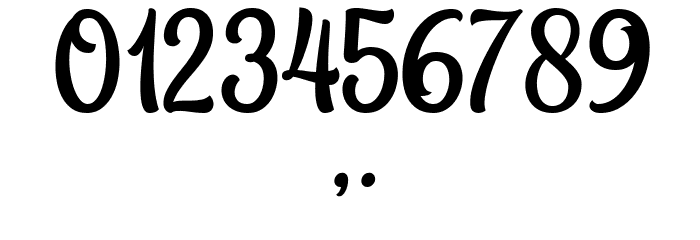 Arucard Font OTHER CHARS