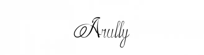 Arully  免费字体下载