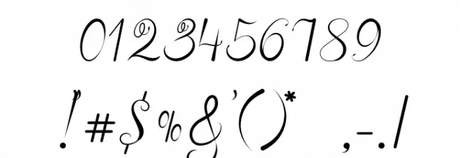 Arully Font OTHER CHARS