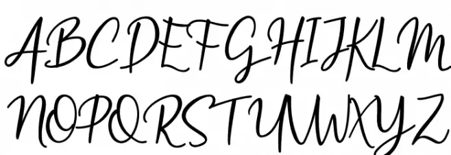 Arumdalu-Demo Schriftart Groß