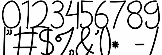 ArunikaDemo Font OTHER CHARS