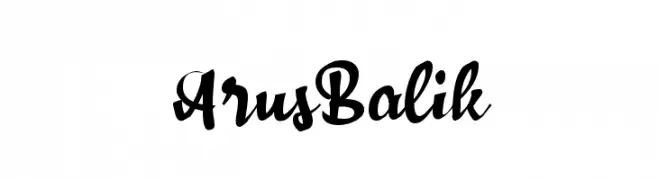 Arus Balik  Fuentes Gratis Descargar