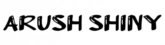 Arush Shiny  Fuentes Gratis Descargar
