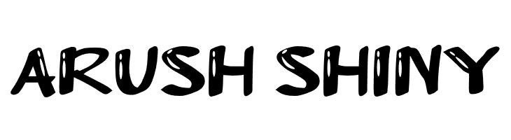 Arush Shiny  font caratteri gratis