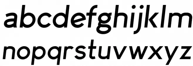 Arvin Bold Italic Fuentes MINÚSCULAS