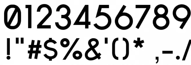 Arvin Bold Font OTHER CHARS