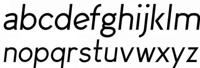 Arvin Italic Fuentes MINÚSCULAS