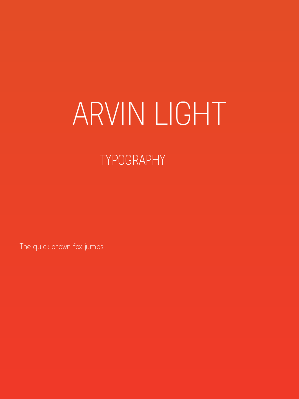 Arvin Light Poster