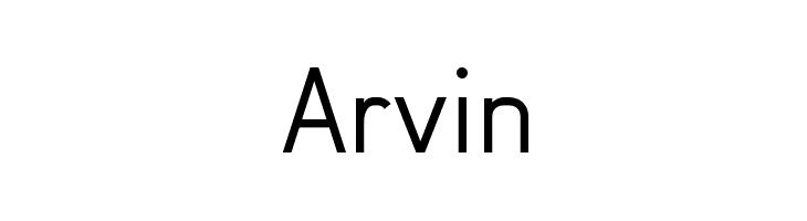 Arvin Font