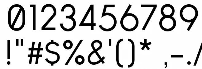 Arvin Font OTHER CHARS