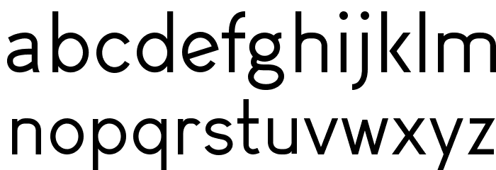 Arvin Font LOWERCASE