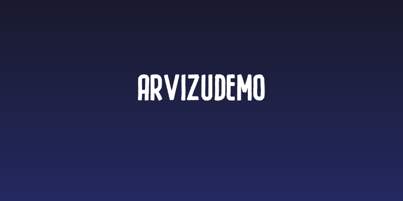 ArvizuDemo Social Header