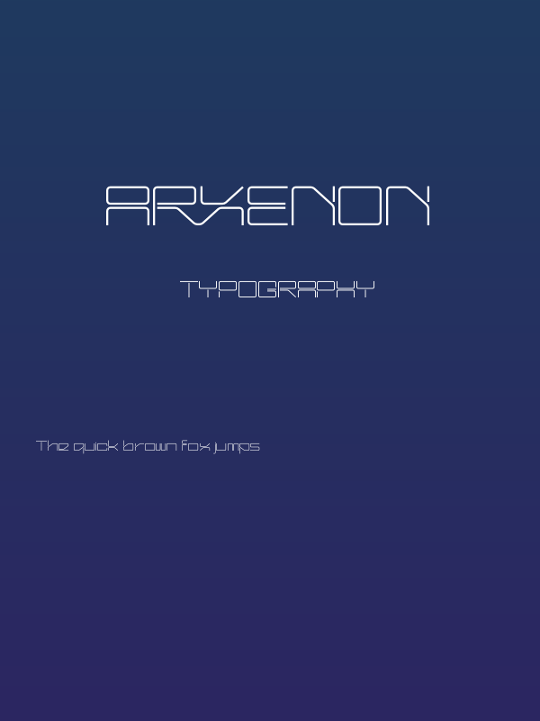 Arxenon Poster