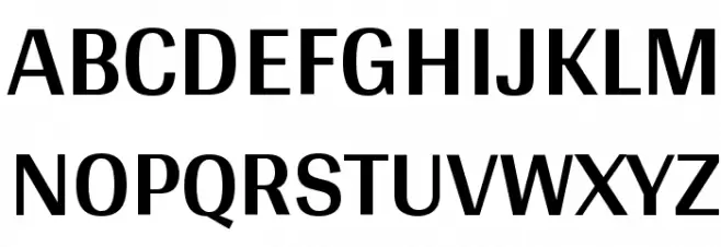 Arya Bold Schriftart Groß