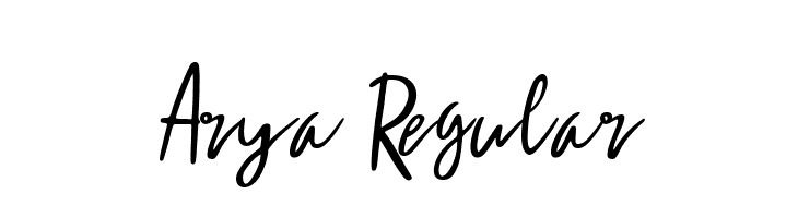 Arya Regular Font