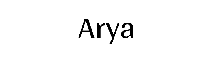 Arya Font